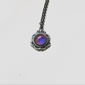 Little cute mood necklace